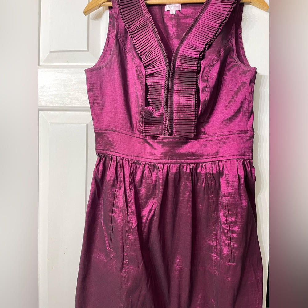 OC by Oleg Cassini | Purple cocktail dress
